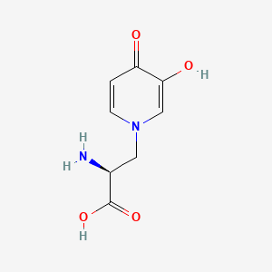 molecular formula C8H10N2O4 B1674970 L-含羞草氨酸 CAS No. 500-44-7