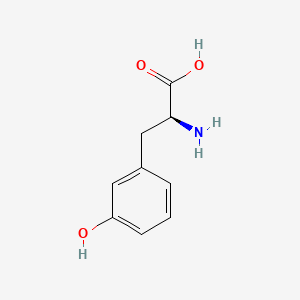 molecular formula C9H11NO3 B1674973 L-m-tyrosine CAS No. 587-33-7