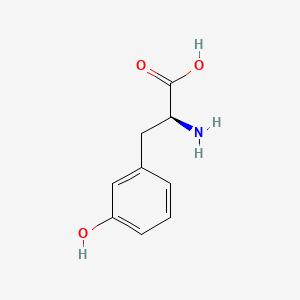 molecular formula C9H11NO3 B1674973 3-羟基-L-苯丙氨酸 CAS No. 587-33-7
