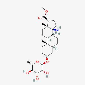 molecular formula C27H45NO7 B1674978 Lnd 796 CAS No. 118549-42-1
