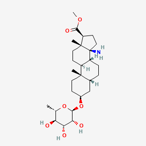 molecular formula C27H45NO7 B1674978 Cordil CAS No. 118549-42-1