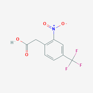 2-Nitro-4-(trifluoromethyl)phenylacetic acid