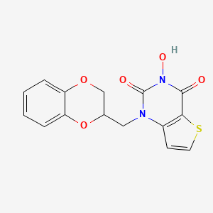molecular formula C15H12N2O5S B1674982 FEN1-IN-1 
