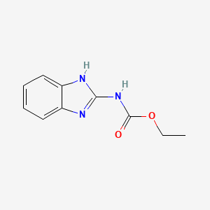 molecular formula C10H11N3O2 B1674991 Lobendazole CAS No. 6306-71-4