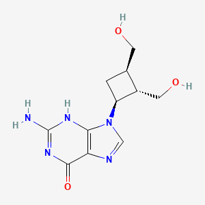 molecular formula C11H15N5O3 B1674996 Lobucavir CAS No. 127759-89-1