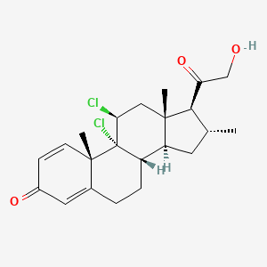 molecular formula C22H28Cl2O3 B1675003 Locicortolone CAS No. 65049-45-8