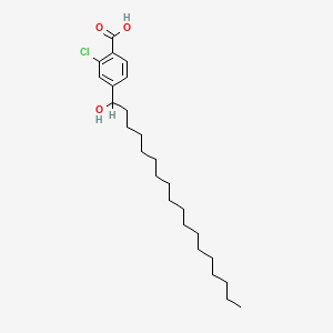 molecular formula C25H41ClO3 B1675011 Lodelaben CAS No. 111149-90-7