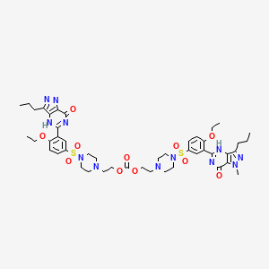 B1675013 Lodenafil carbonate CAS No. 398507-55-6