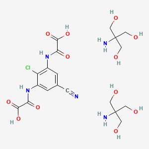 B1675018 Lodoxamide tromethamine CAS No. 63610-09-3