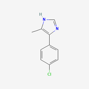 molecular formula C10H9ClN2 B1675019 Lofemizole CAS No. 65571-68-8