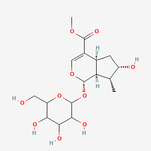 molecular formula C17H26O10 B1675030 (-)-Loganin CAS No. 18524-94-2