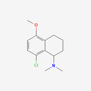 molecular formula C13H18ClNO B1675045 Lometraline CAS No. 39951-65-0