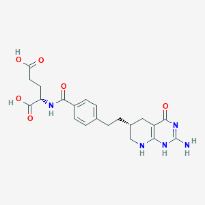 molecular formula C21H25N5O6 B1675047 Lometrexol CAS No. 106400-81-1
