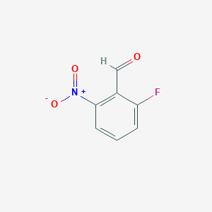 molecular formula C7H4FNO3 B167507 2-Fluoro-6-nitrobenzaldehyde CAS No. 1644-82-2