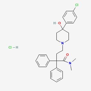 molecular formula C29H34Cl2N2O2 B1675071 Loperamide hydrochloride CAS No. 34552-83-5