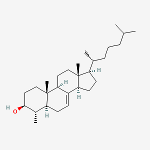 molecular formula C28H48O B1675073 Lophenol CAS No. 481-25-4