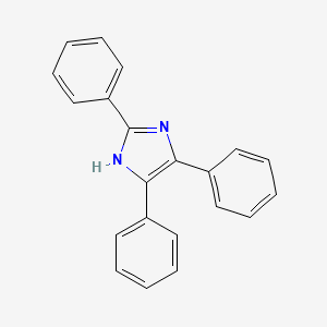 molecular formula C21H16N2 B1675074 Lophine CAS No. 484-47-9