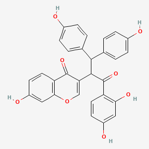 molecular formula C30H22O8 B1675077 Lophirone A CAS No. 110383-39-6