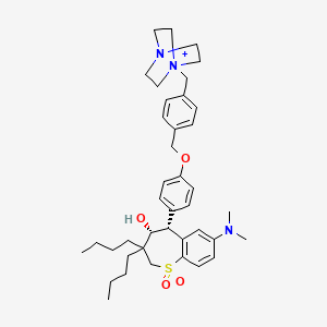 molecular formula C40H56N3O4S+ B1675085 Maralixibat CAS No. 716313-53-0