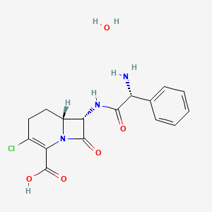 molecular formula C16H18ClN3O5 B1675093 Loracarbef hydrate CAS No. 121961-22-6