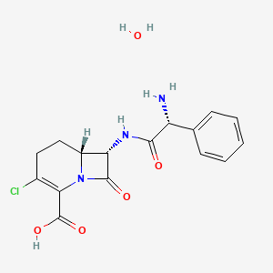 molecular formula C16H18ClN3O5 B1675093 Loracarbef monohydrate CAS No. 121961-22-6