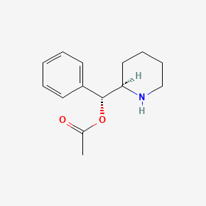 molecular formula C14H19NO2 B1675099 Levophacetoperane CAS No. 24558-01-8