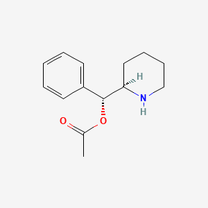 molecular formula C14H19NO2 B1675099 Levofacetoperane CAS No. 24558-01-8