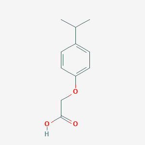 molecular formula C11H14O3 B167510 4-Isopropylphenoxyacetic acid CAS No. 1643-16-9