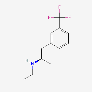 molecular formula C12H16F3N B1675100 Levofenfluramine CAS No. 37577-24-5