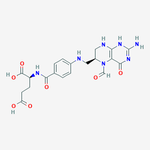 molecular formula C20H23N7O7 B1675110 L-Folinic acid CAS No. 68538-85-2