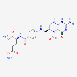 molecular formula C20H21N7Na2O7 B1675111 Disodium folinate CAS No. 163254-40-8