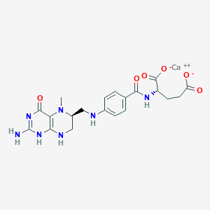 molecular formula C20H23CaN7O6 B1675112 左旋甲叶酸钙 CAS No. 151533-22-1