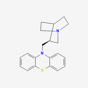 molecular formula C20H22N2S B1675118 Levomequitazine CAS No. 88598-74-7