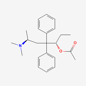 molecular formula C23H31NO2 B1675121 Levomethadyl acetate CAS No. 1477-40-3