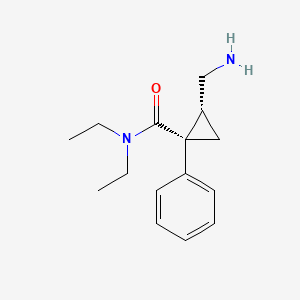 molecular formula C15H22N2O B1675123 Levomilnacipran CAS No. 96847-54-0