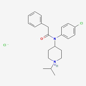 Lorcainide hydrochloride