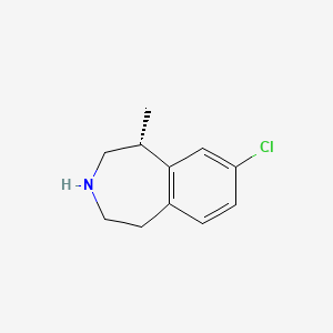 molecular formula C11H14ClN B1675133 Lorcaserin CAS No. 616202-92-7