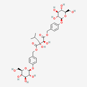 molecular formula C34H46O18 B1675140 Loroglossin CAS No. 58139-22-3