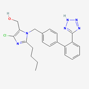molecular formula C22H23ClN6O B1675146 Losartan CAS No. 114798-26-4
