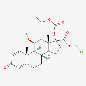 molecular formula C24H31ClO7 B1675158 Loteprednol Etabonate CAS No. 82034-46-6