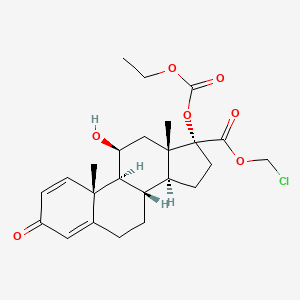 molecular formula C24H31ClO7 B1675158 Loteprednol etabonate CAS No. 82034-46-6