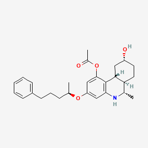 molecular formula C27H35NO4 B1675165 Levonantradol CAS No. 71048-87-8