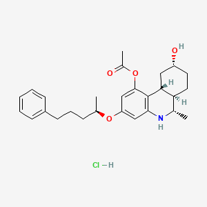 molecular formula C27H36ClNO4 B1675166 Levonantradol Hydrochloride CAS No. 70222-86-5