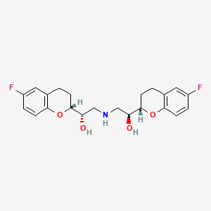 molecular formula C22H25F2NO4 B1675167 Levonebivolol CAS No. 118457-16-2