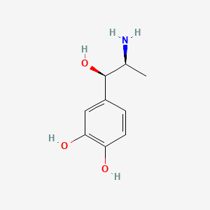 molecular formula C9H13NO3 B1675168 Levonordefrin CAS No. 829-74-3