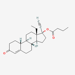 molecular formula C25H34O3 B1675170 Levonorgestrel butyrate CAS No. 86679-33-6