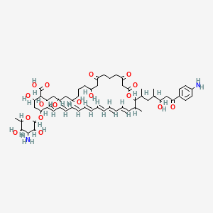 molecular formula C59H84N2O17 B1675177 Levorin A0 CAS No. 77215-53-3