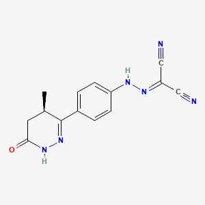 molecular formula C14H12N6O B1675185 Levosimendan CAS No. 141505-33-1