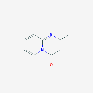 molecular formula C9H8N2O B167519 2-Methyl-4H-pyrido[1,2-a]pyrimidin-4-one CAS No. 1693-94-3