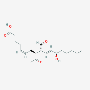 molecular formula C20H32O5 B1675191 Levuglandin E2 CAS No. 91712-41-3